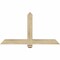 Ekena Millwork Eugene Rough Sawn Timber Gable Bracket, Douglas Fir, 48"W x 26"H x 4"D x 4"F, 13/12 Pitch GBW048X26X0404EUG00RDF - alternate 1